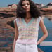 Zara Wavy Knit Vest