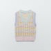 Zara Wavy Knit Vest