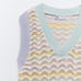 Zara Wavy Knit Vest