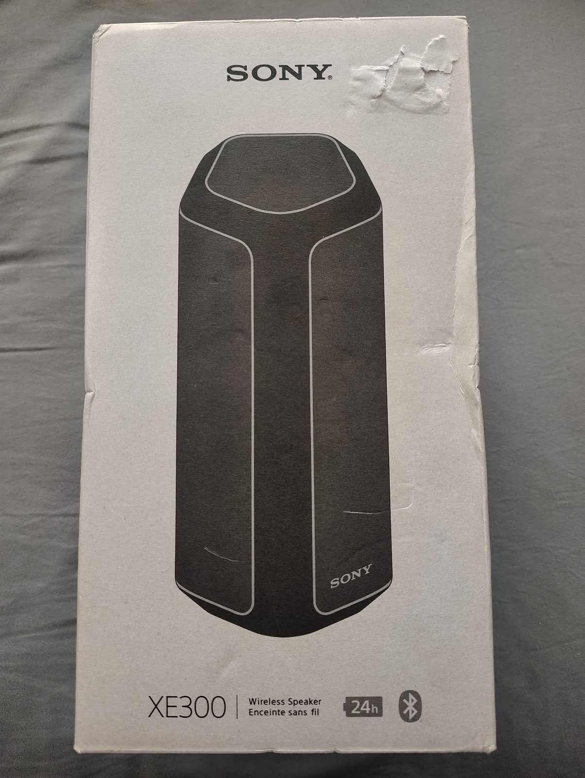 NEW Sony SRS-XE300 BLACK Wireless Bluetooth Speaker Dustproof Waterproof Shockpr