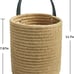2pack Jute Hanging Basket - Small Woven Fern Hanging Rope Basket