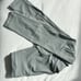 lululemon gray workout set - leggings & sports bra
