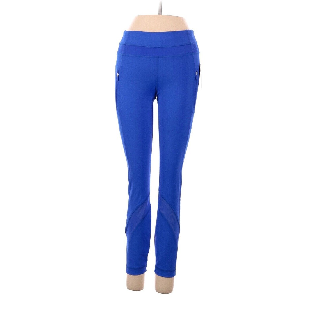 LULULEMON ATHLETICA Solid Cerulean Blue Inspire Tight II Leggings - US 4