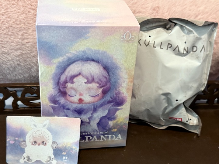 Pop Mart - Skullpanda limpressionnisme - Mist - Authentic