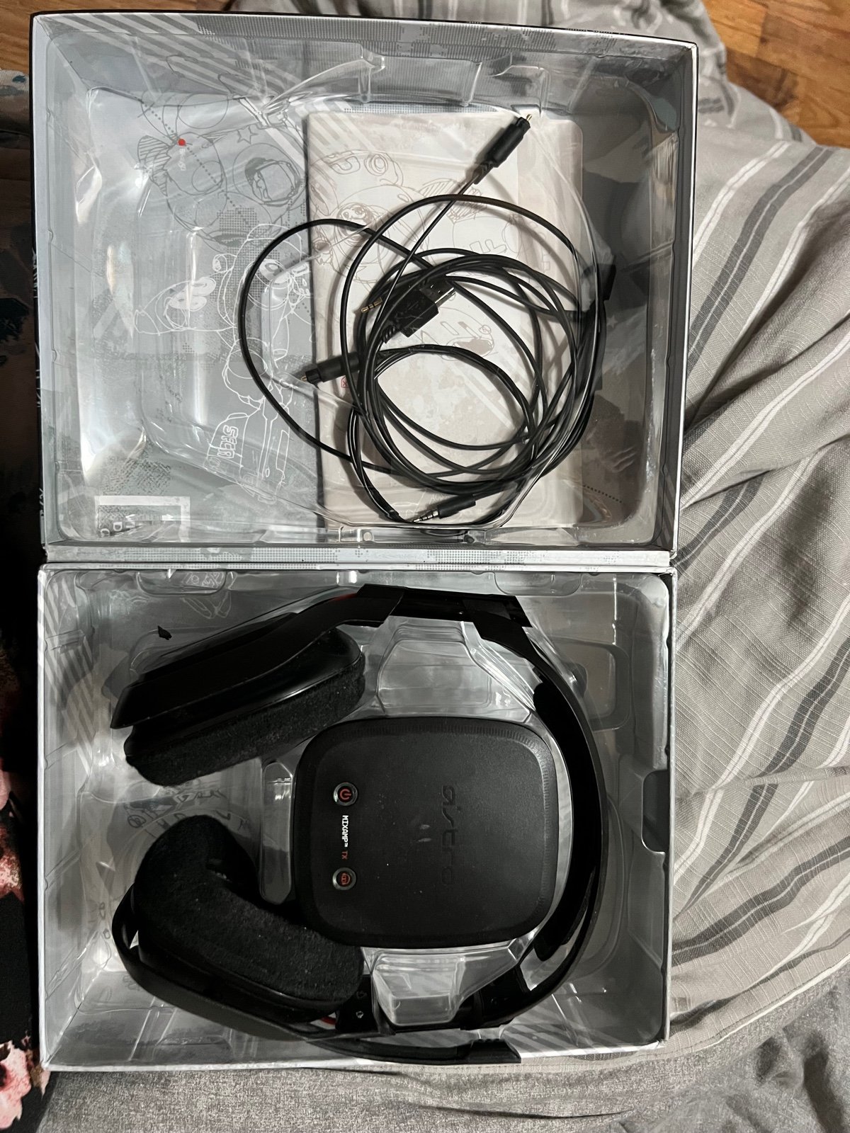 A50 Wireless Astro Gaming Headset with Base Station in Black for PlayStation 4