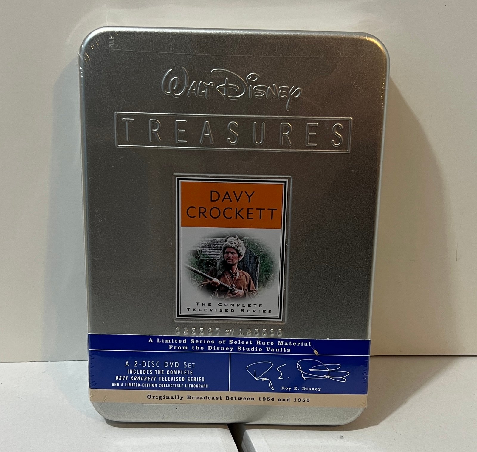 Disney Treasures Davey Crockett DVD unopened