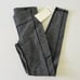 LULULEMON ATHLETICA Knit Heathered Black Speed Up MR Tight 28 Leggings - US 6