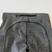LULULEMON ATHLETICA Knit Heathered Black Speed Up MR Tight 28 Leggings - US 6