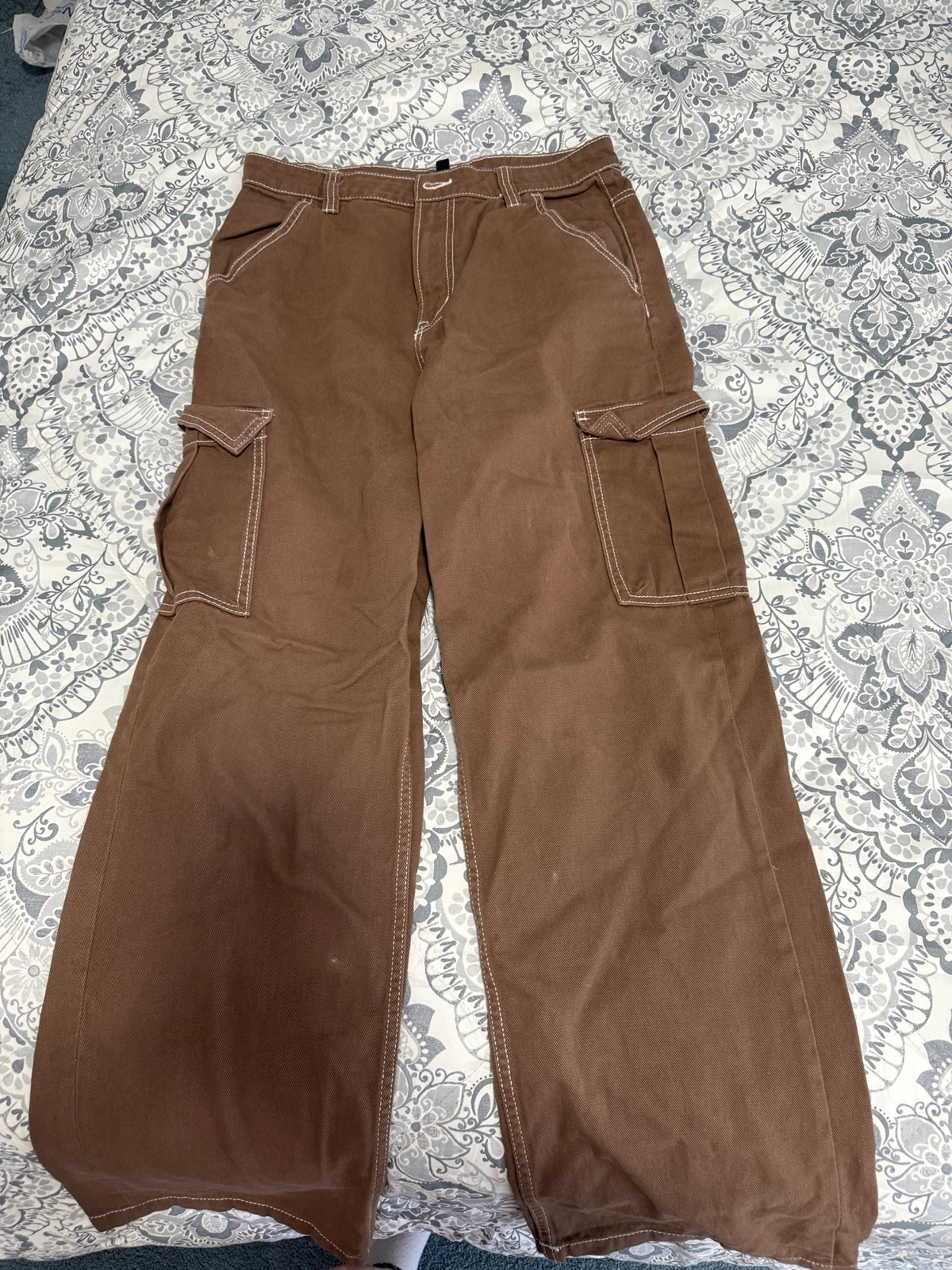 H&M Brown Women's Cargo Pants