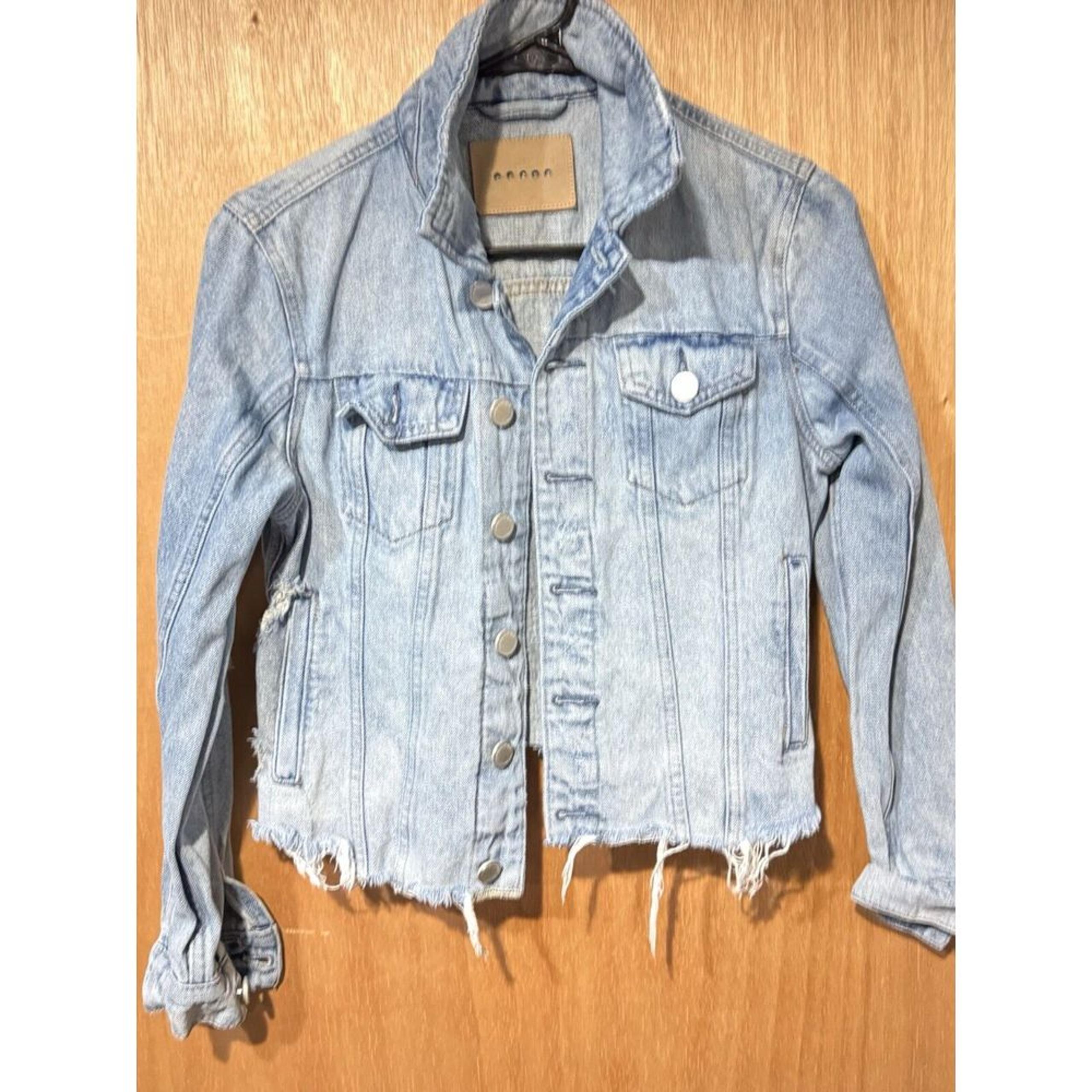 blank nyc denim jacket XS