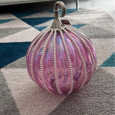 Pink light up Pumpkin
