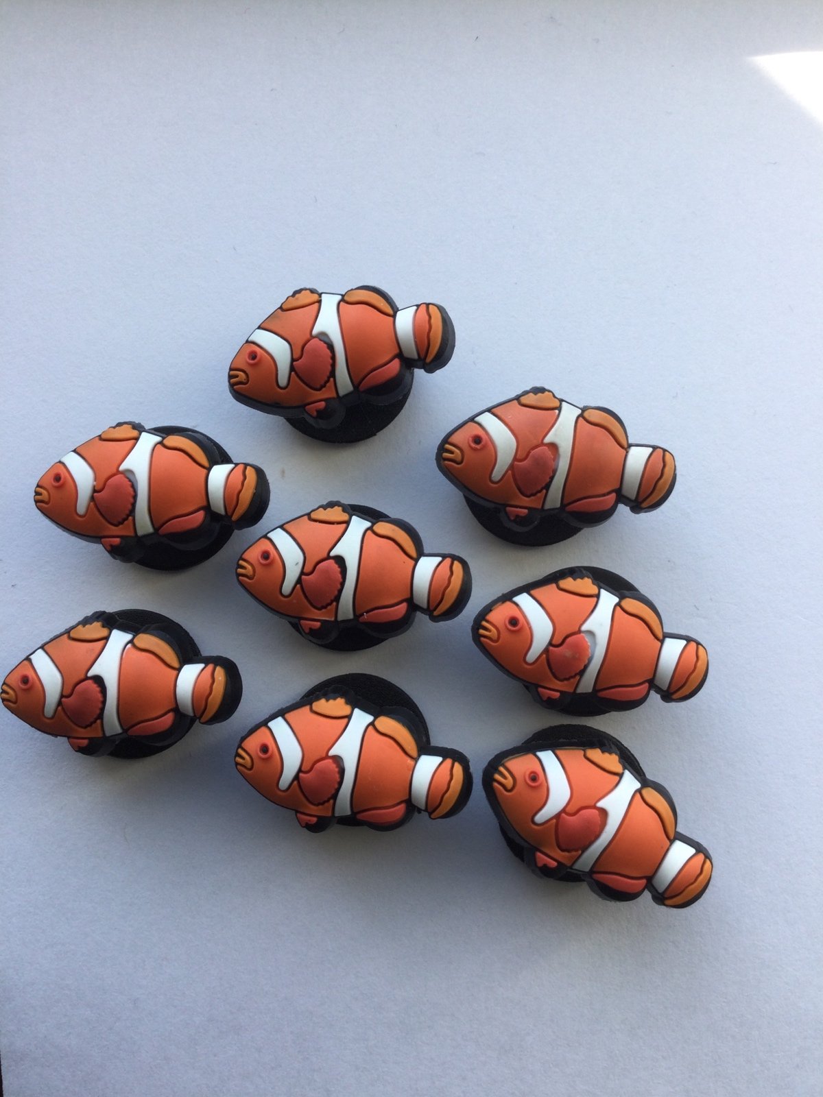 Crocs Orange Clown Fish Jibbitz