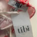 VTG Y2K Tibi 100% Silk Babydoll Coral Print Halter Top NWT Size 4