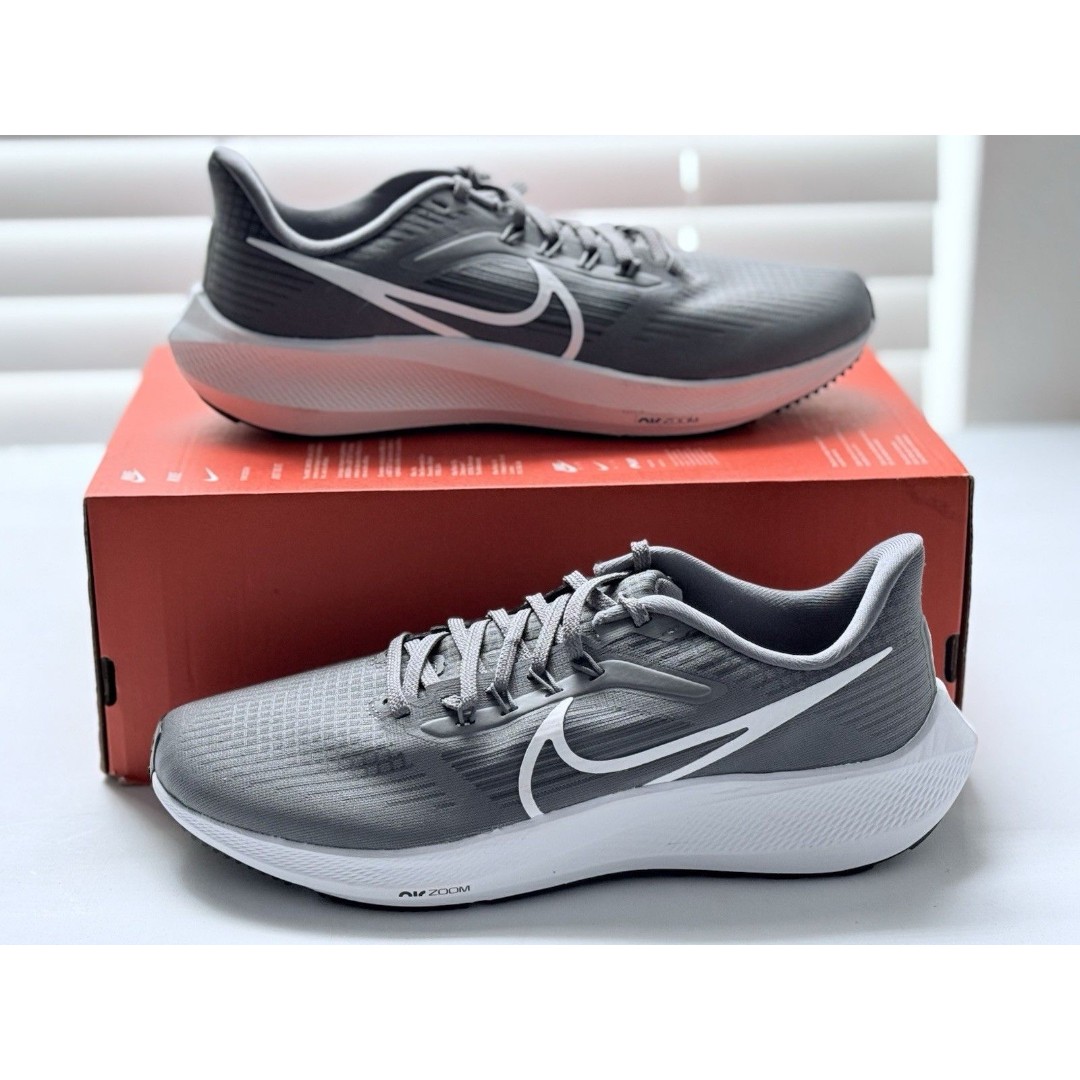 Womens Nike Air Zoom Pegasus 39 Gunsmoke Grey White Size 10/8.5 Mens DM0165-002