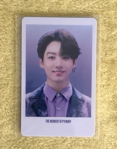 BTS JUNGKOOK PROOF COLLECTOR’S EDITION WEVERSE POB RANDOM PHOTOCARD-SEALED