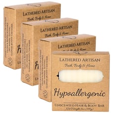 Quartet | Hypoallergenic | Shea Butter Bar Soap