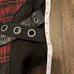 Killstar Cadaver Zip Plaid Halter Top