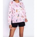 PJ Salvage Women's Woof For Love LS - Blush - Large - NWT