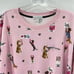 PJ Salvage Women's Woof For Love LS - Blush - Large - NWT