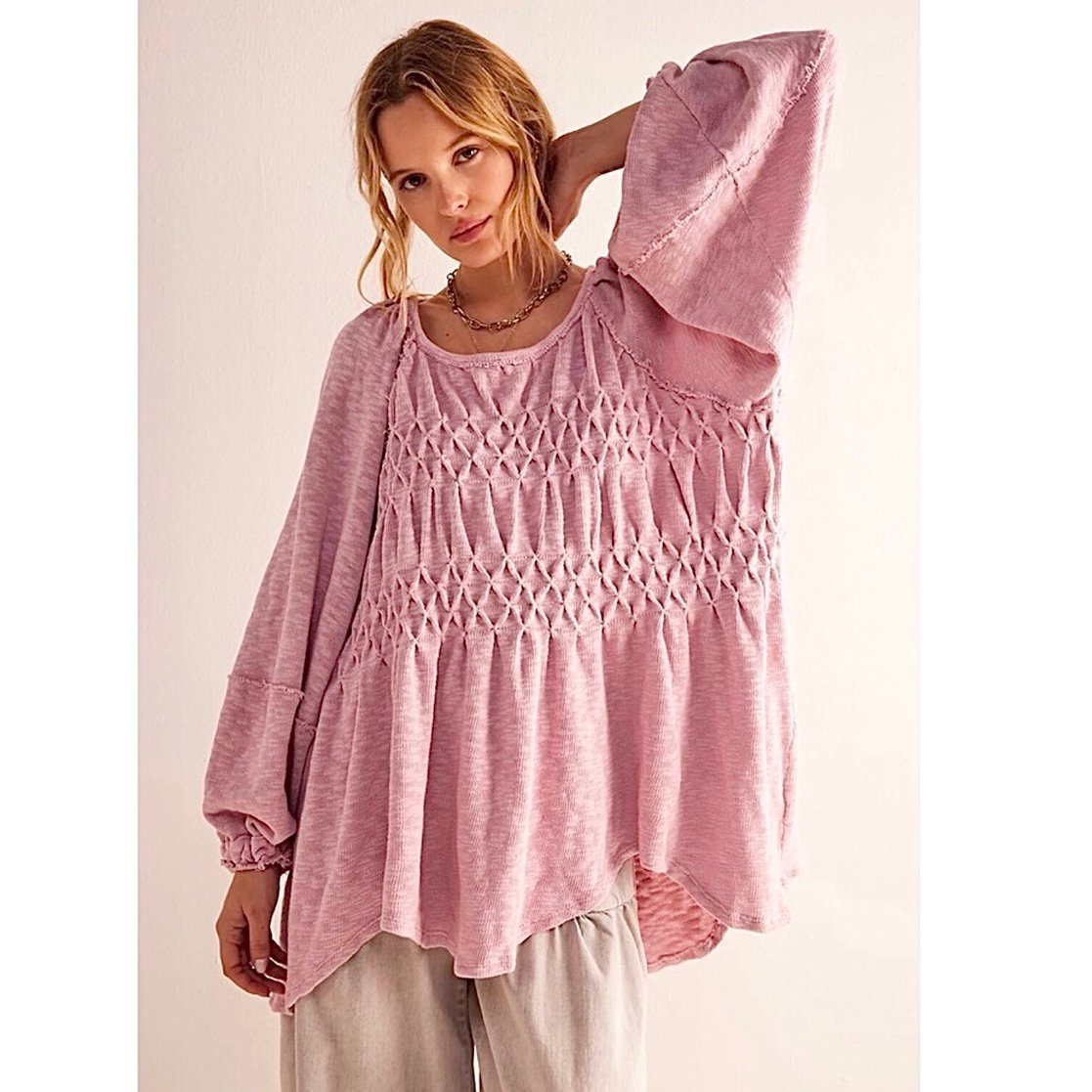 NWOT Free People Snowbell Tunic