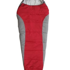 10F Cold With Soft Liner Camping Mummy Sleeping Bag For Adults,Red-hsa336