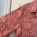 Faherty Sandwashed Silk Long Sleeve Pajama Top size L in Rose Tropic Trees