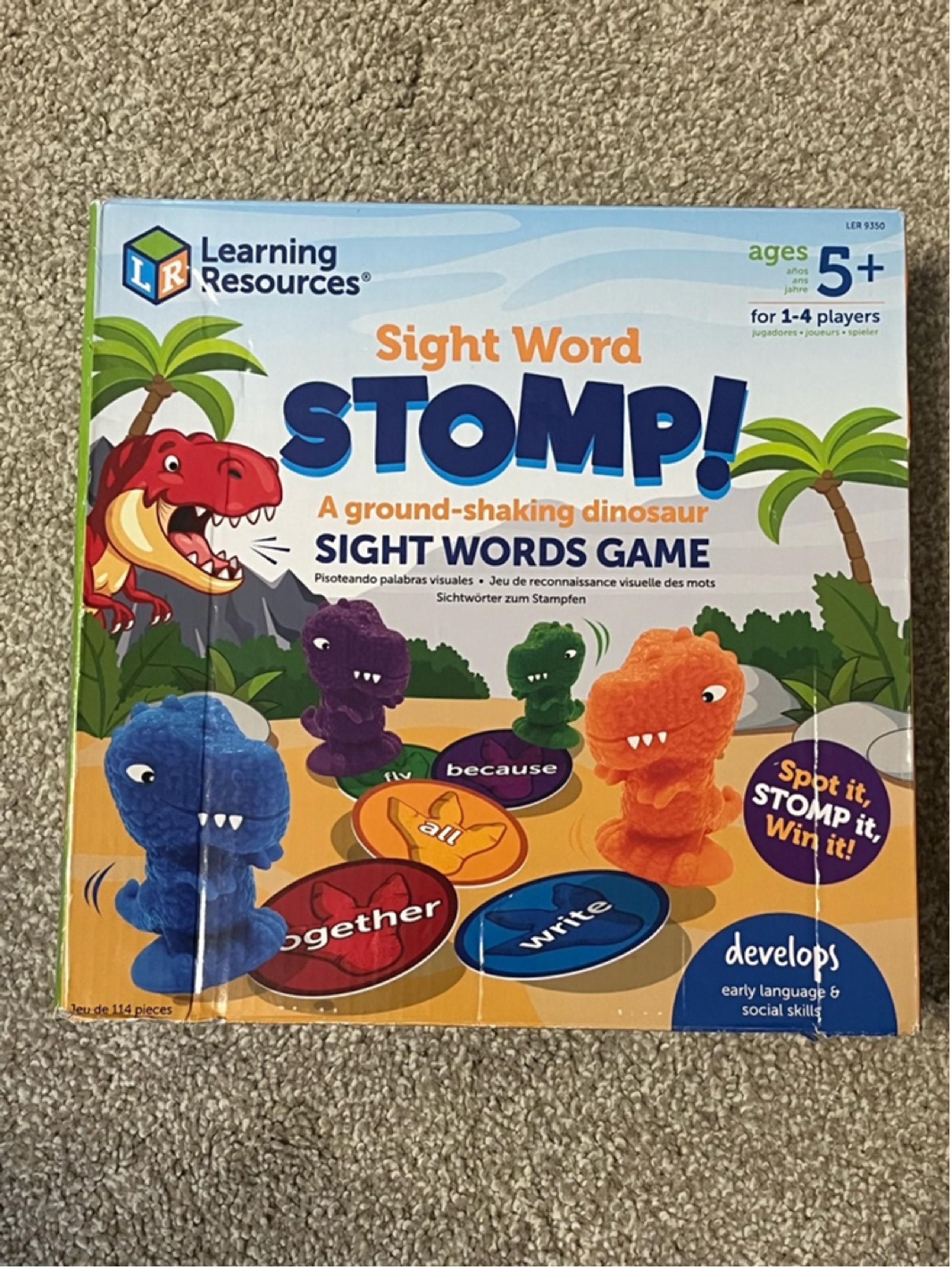Learning Resources Sight Word Stomp! Game