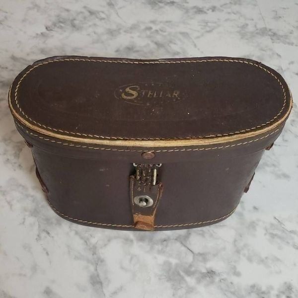 Vintage Stellar Empty Binoculars Case