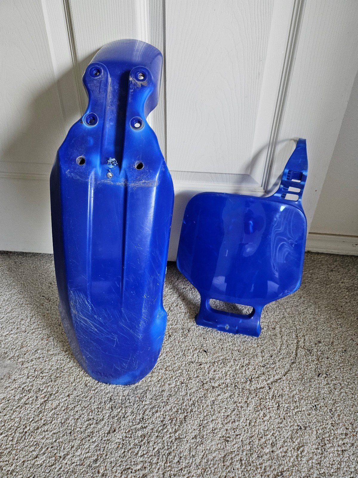 Yamaha Fender 5HP215110000 + Front Number Plate Blue