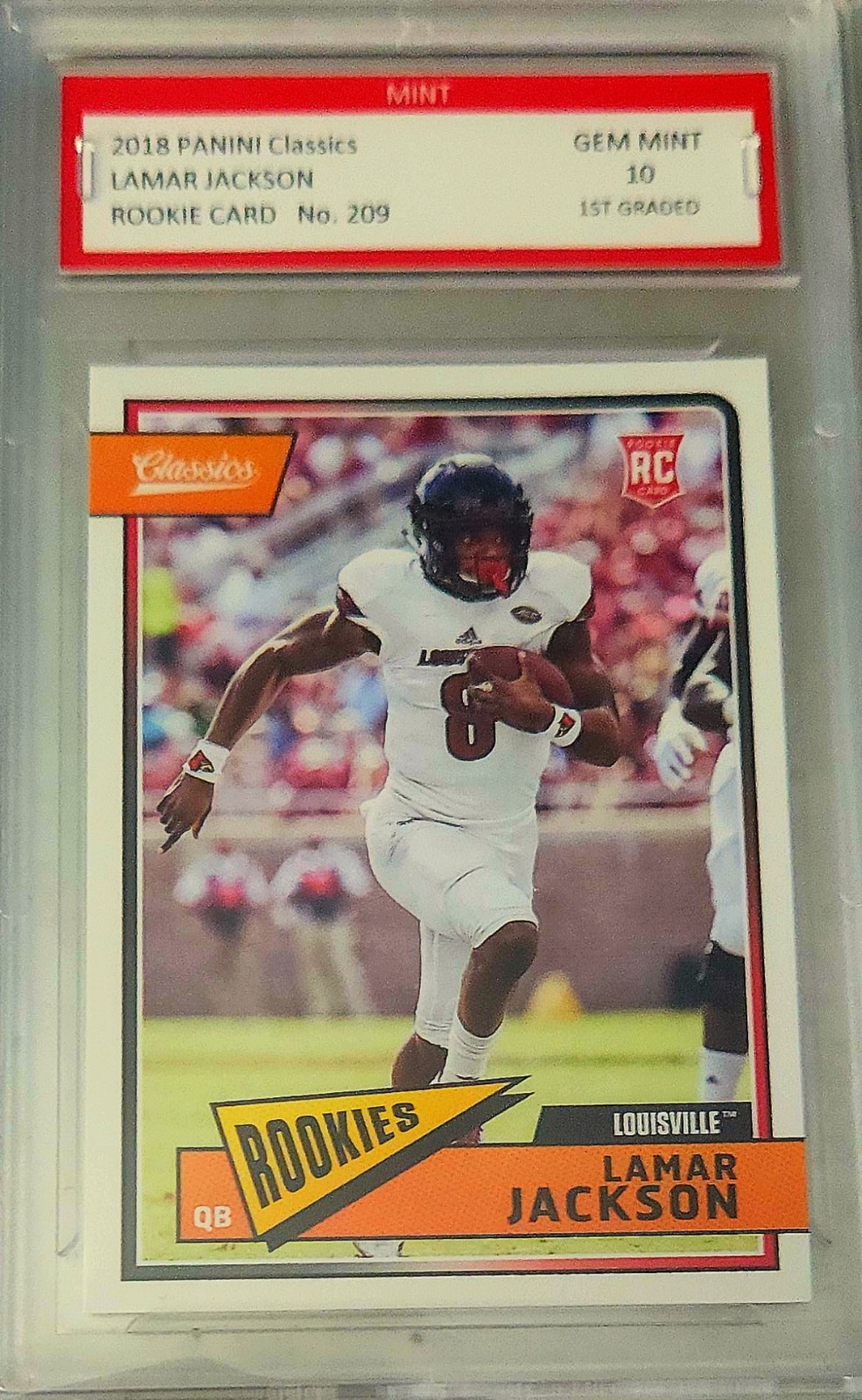 Lamar Jackson RC 2018 Panini