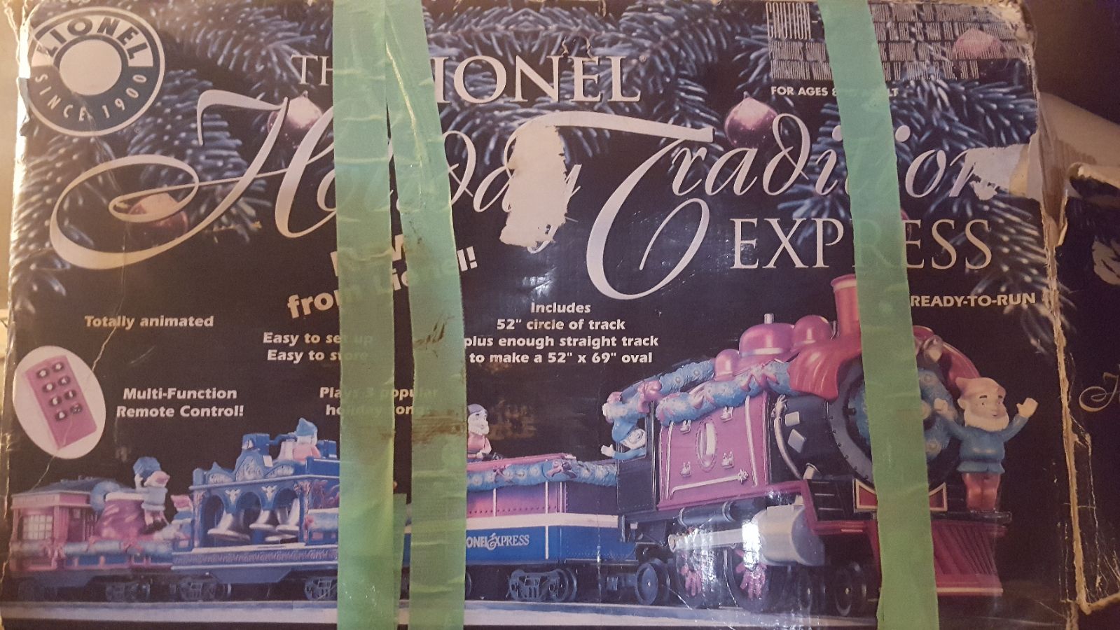 Lionel holiday traditional express train
