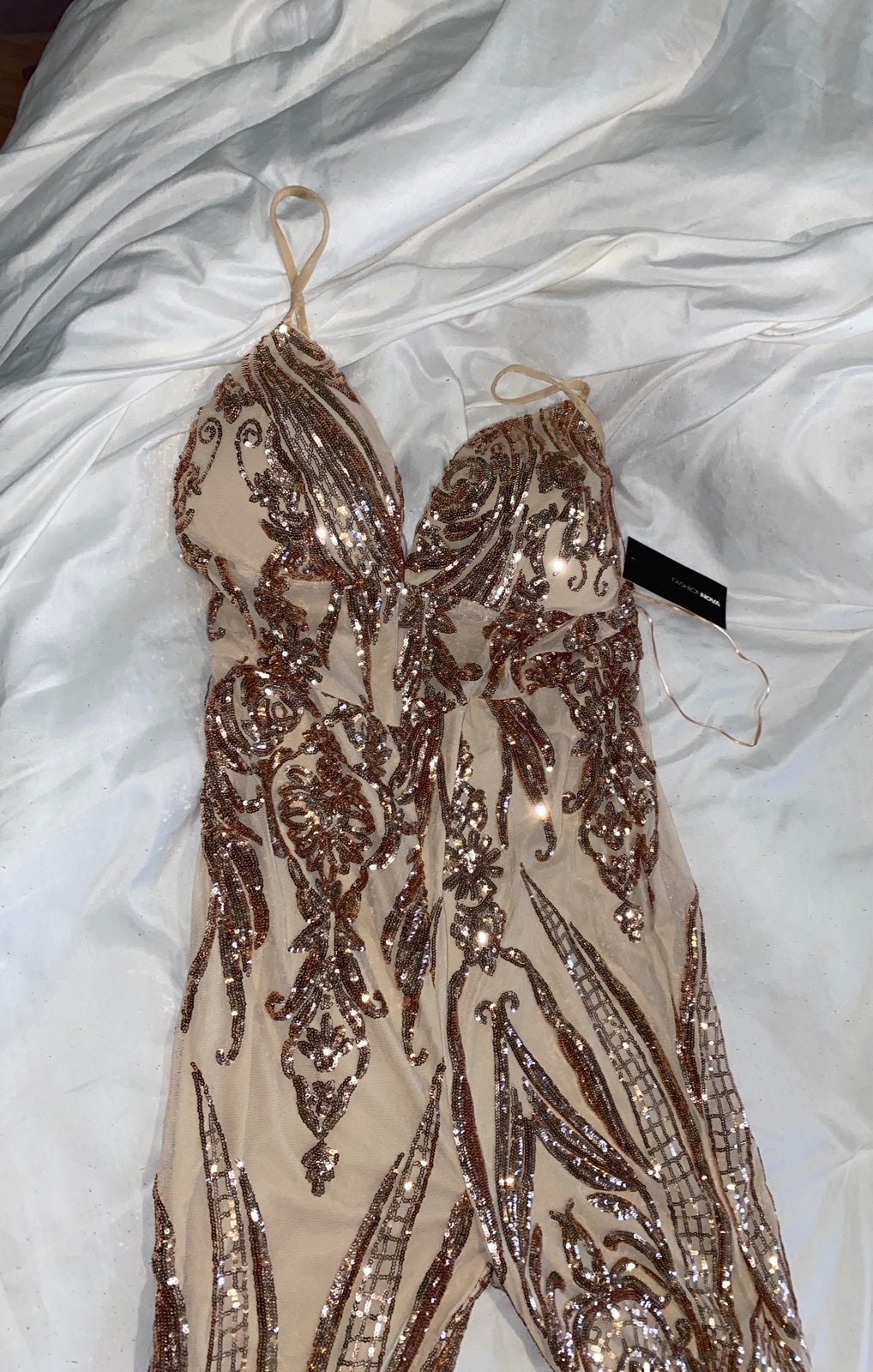 Sequin jumpsuit