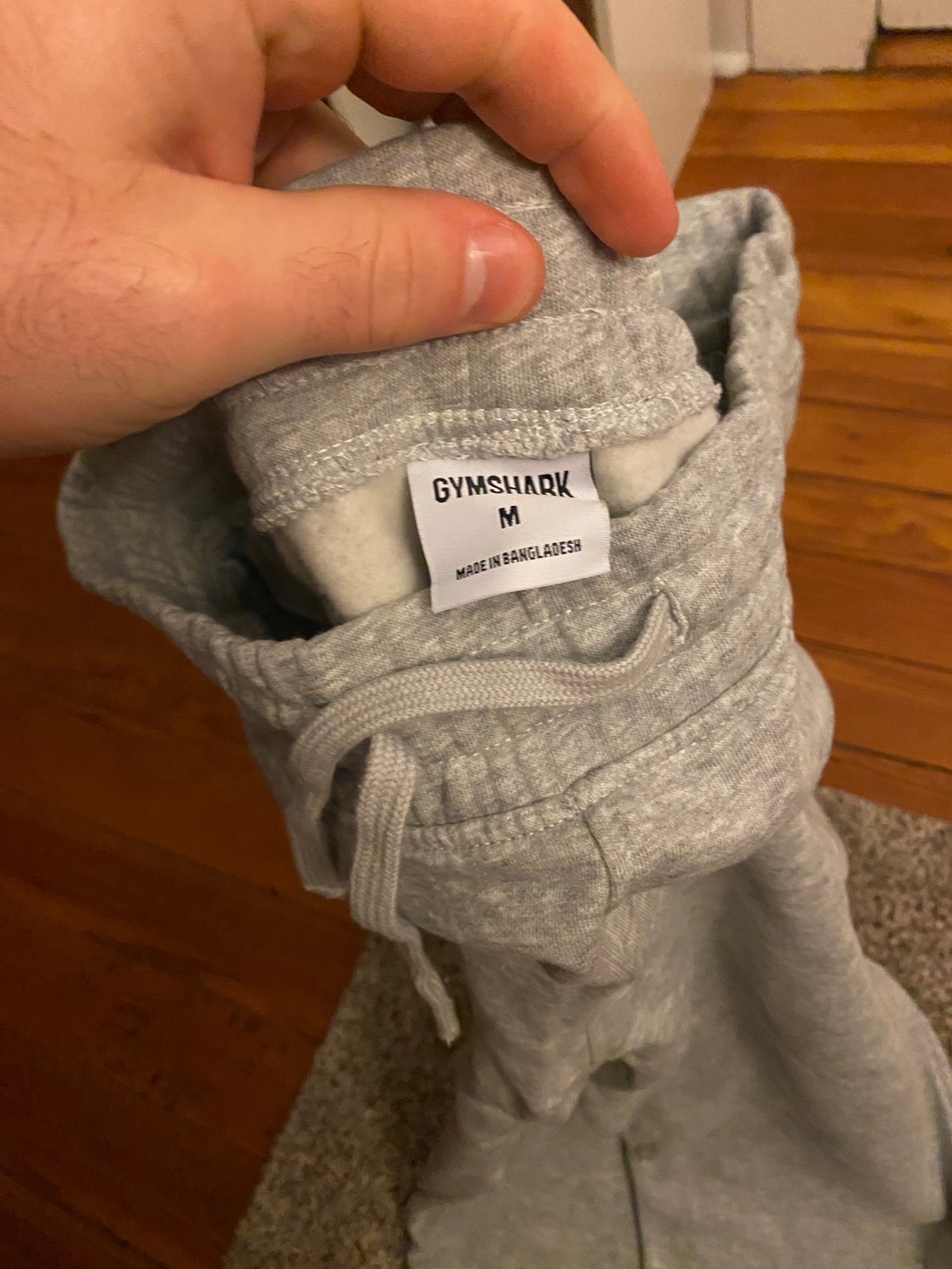 Gymshark relaxed joggers Light Grey