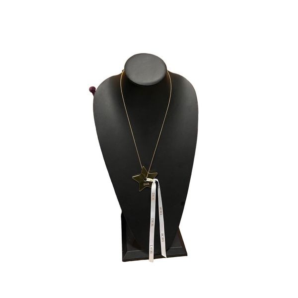 Dior Gold Star necklace