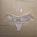 Victoria's Secret VS shimmer lace low rise thong panty XS