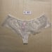 Victoria's Secret VS shimmer lace low rise thong panty XS