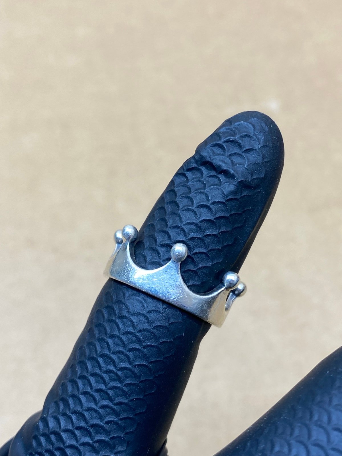 James Avery Crown Ring 925 Sterling Silver Size 7.5