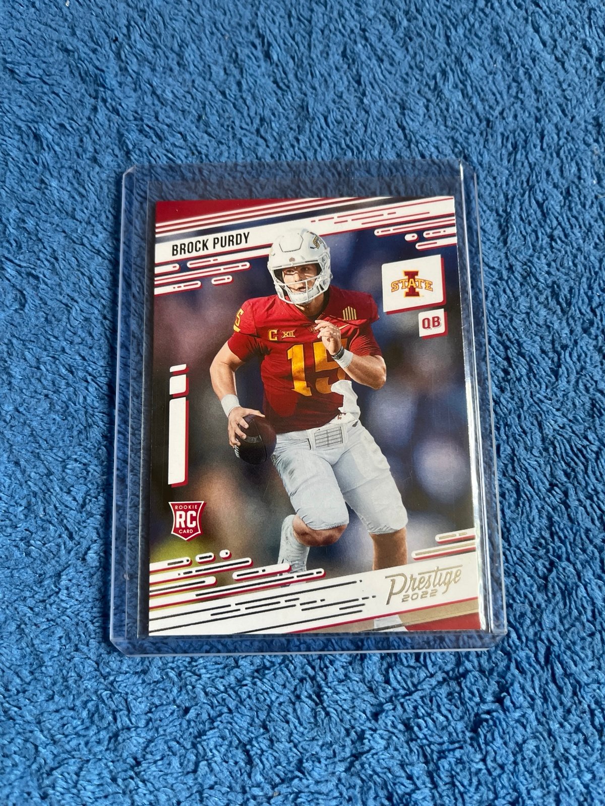 BROCK PURDY 2022 CHRONICLES PRESTIGE DRAFT PICKS #25 RC (HOT!!)