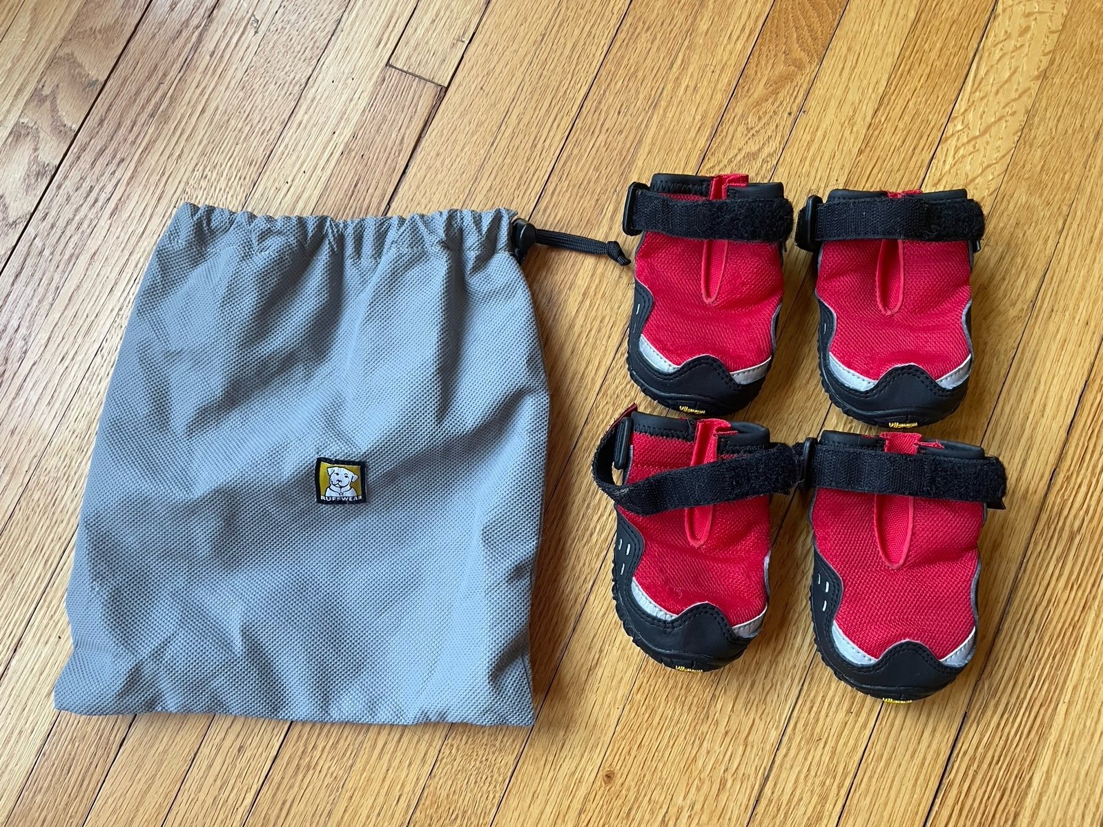 RuffWear Grip Trex Dog Boots, size 2.75