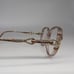 VTG 80's Gloria Vanderbilt Zyloware 749 118 Eyeglass Frames Pink Gold 52-14-140