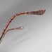 VTG 80's Gloria Vanderbilt Zyloware 749 118 Eyeglass Frames Pink Gold 52-14-140