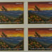 Priority Mail Express Stamps-4 Stamps 115 Value