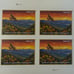 Priority Mail Express Stamps-4 Stamps 115 Value