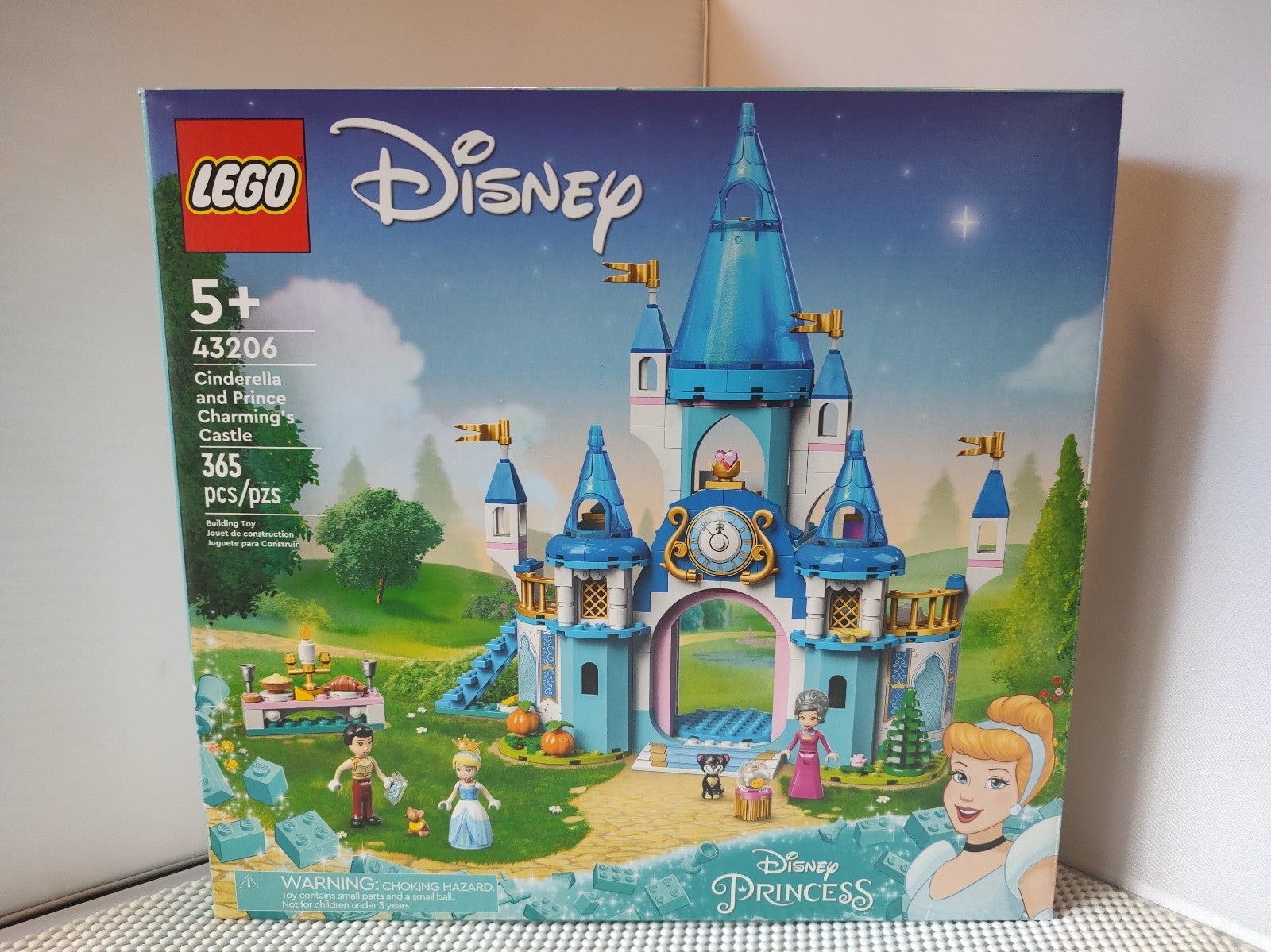Lego Disney 43206 Cinderella and Prince Charming's Castle