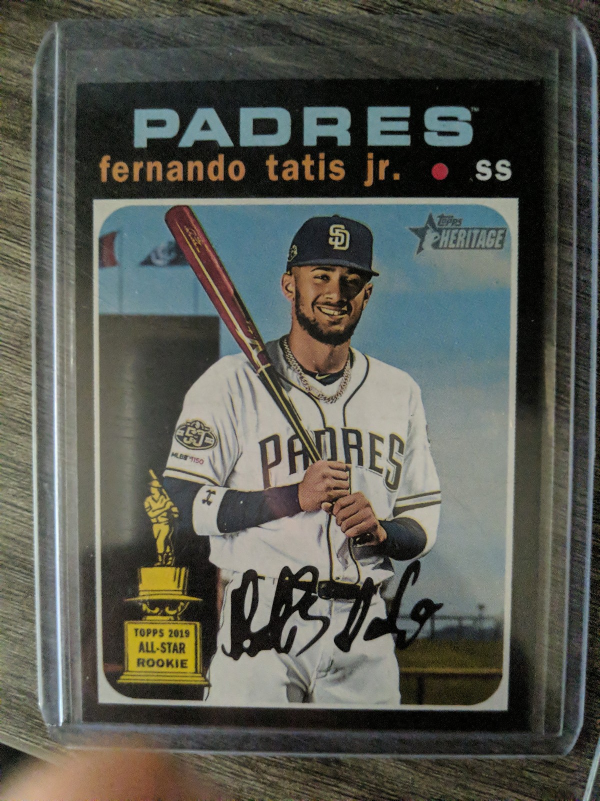 Heritage Fernando Tatis Jr Rookie with Signature