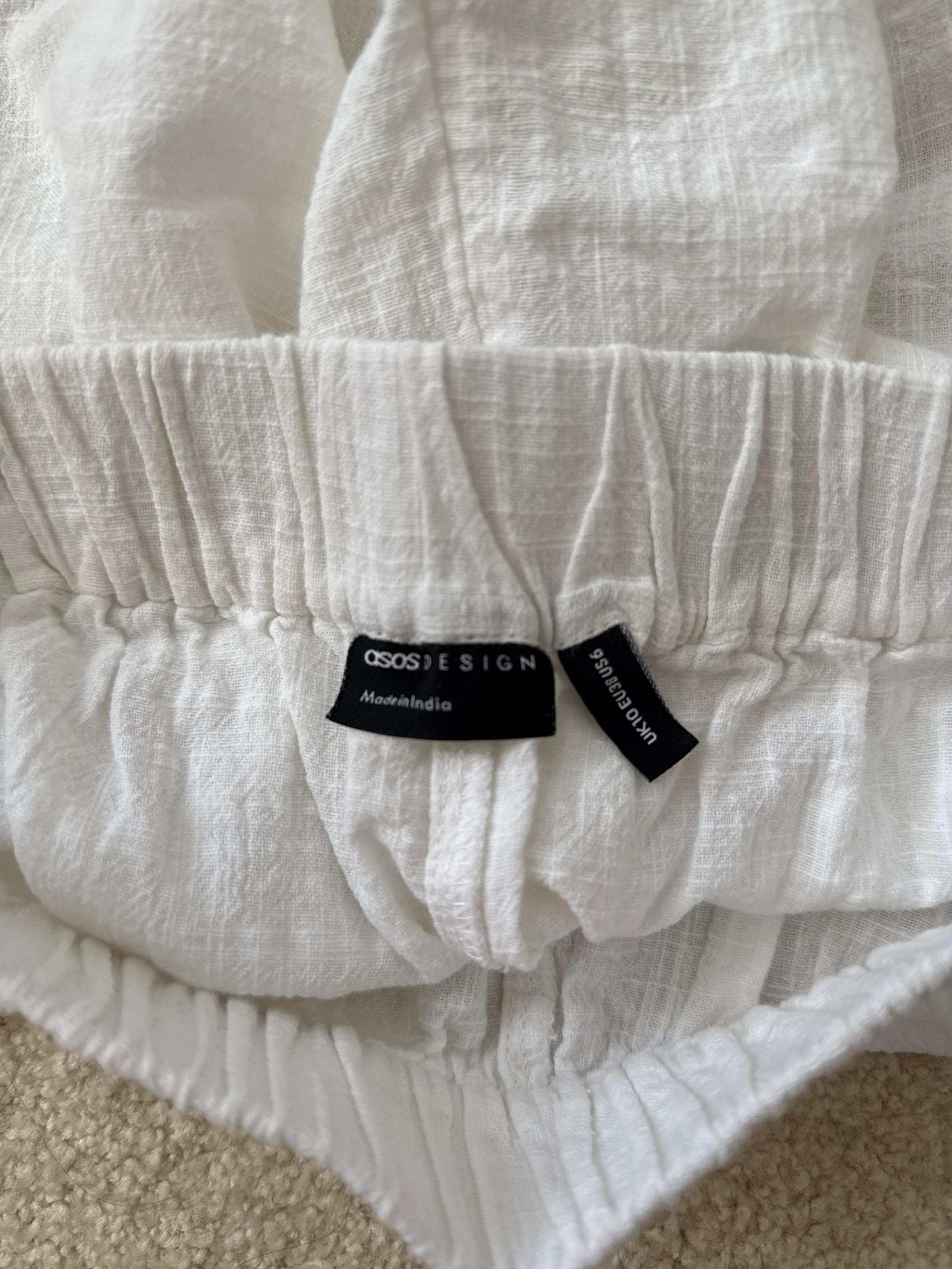 ASOS White Shorts