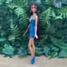 Barbie Doll Odile Face Mold Reroot OOAK Brunette