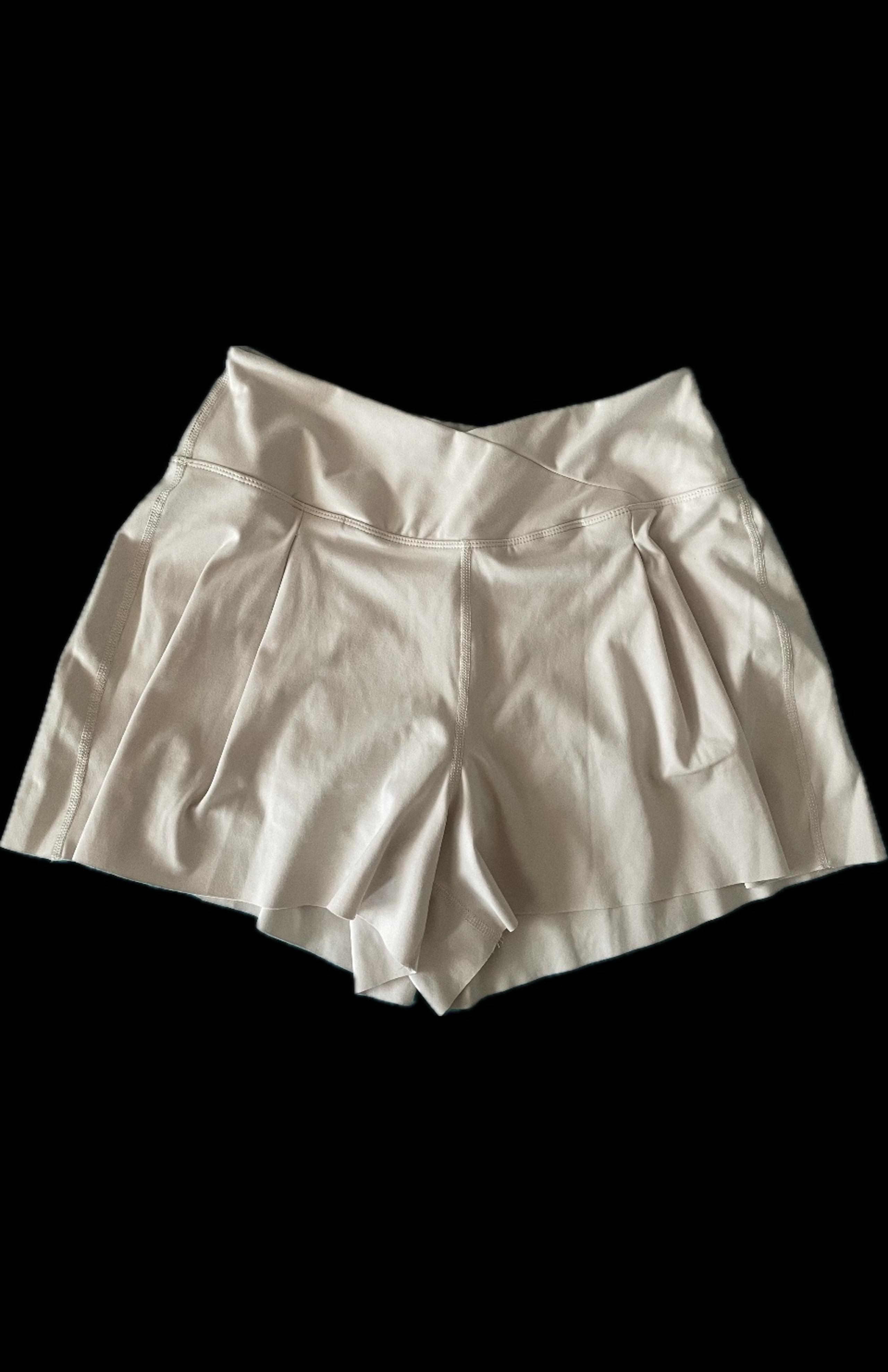 Women’s YOGALICIOUS Lux Cream Athletic Skirt Shorts Skort