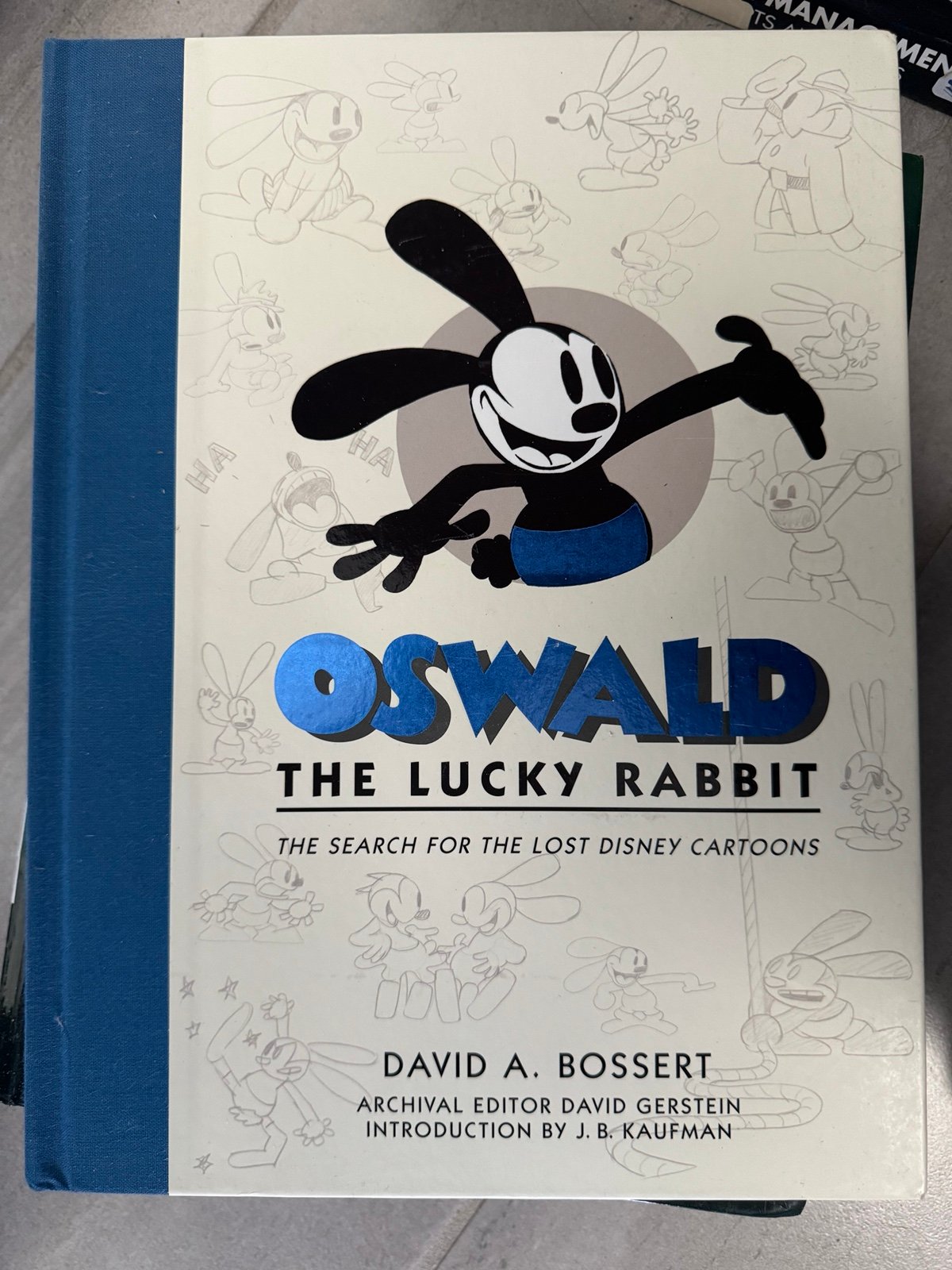 Oswald the lucky rabbit book David A. Bossert