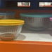Pyrex Glass Sculpted Mixing Bowl 8 PCs Set Microwave Freezer Dishwasher
